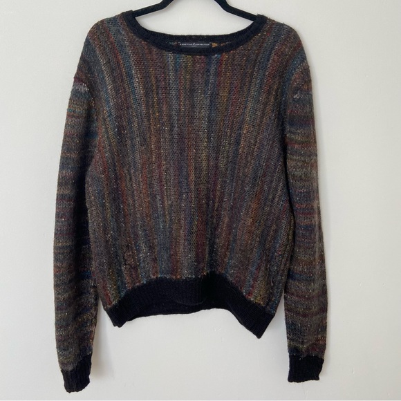 Sweaters - Peruvian Connection Alpaca Wool Artisan Multicolour Pullover Sweater sz Large